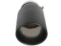 aFe - aFe MACH Force-XP 409 SS Right Side Single Wall Exhaust Tip 5in Inlet x 7in Outlet x 15in L - Image 2
