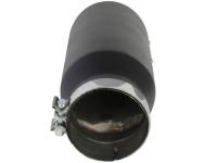 aFe - aFe MACH Force-XP 409 SS Right Side Single Wall Exhaust Tip 5in Inlet x 7in Outlet x 15in L - Image 6