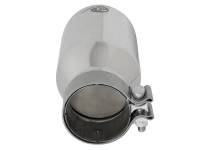 aFe - aFe MACH Force-Xp Univ 304 SS Double-Wall Clamp-On Exhaust Tip - Polished - 3in Inlet - 4.5in Outlet - Image 4