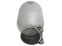 aFe - aFe Takeda 304 Stainless Steel Clamp-On Exhaust Tip 2.5in. Inlet / 4.5in. Outlet / 9in. L - Polished - Image 9