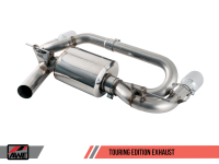 AWE Tuning - AWE Tuning BMW F22 M235i / M240i Touring Edition Axle-Back Exhaust - Chrome Silver Tips (90mm) - Image 8