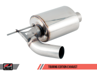 AWE Tuning - AWE Tuning BMW F22 M235i / M240i Touring Edition Axle-Back Exhaust - Chrome Silver Tips (90mm) - Image 11