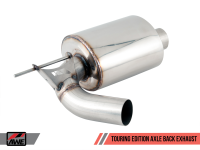 AWE Tuning - AWE Tuning BMW F3X 340i Touring Edition Axle-Back Exhaust - Chrome Silver Tips (90mm) - Image 12