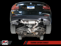 AWE Tuning - AWE Tuning BMW F22 M235i / M240i Touring Edition Axle-Back Exhaust - Diamond Black Tips (102mm) - Image 7