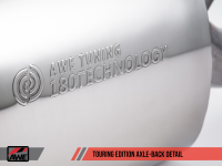 AWE Tuning - AWE Tuning BMW F3X N20/N26 328i/428i Touring Edition Exhaust Quad Outlet - 80mm Diamond Black Tips - 3010-43036 - Image 5