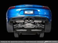 AWE Tuning - AWE Tuning Porsche 981 Performance Exhaust System - w/Chrome Silver Tips - Image 2
