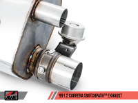 AWE Tuning - AWE Tuning Porsche 911 (991.2) Carrera / S SwitchPath Exhaust for PSE Cars - Chrome Silver Tips - Image 10