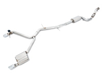 AWE Tuning - AWE Tuning Audi B9 A4 SwitchPath Exhaust Dual Outlet - Chrome Silver Tips (Includes DP and Remote) - Image 8