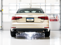AWE Tuning - AWE Tuning Audi B9 A4 SwitchPath Exhaust Dual Outlet - Chrome Silver Tips (Includes DP and Remote) - Image 12