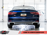 AWE Tuning - AWE Tuning Audi B9 S4 SwitchPath Exhaust - Non-Resonated (Black 102mm Tips) - Image 12