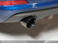 AWE Tuning - AWE Tuning Audi 8V A3 Touring Edition Exhaust - Dual Outlet Diamond Black 90 mm Tips - Image 14