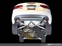 AWE Tuning - AWE Tuning Audi B8 / B8.5 S5 Cabrio Touring Edition Exhaust - Non-Resonated - Chrome Silver Tips - Image 4