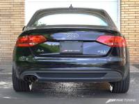 AWE Tuning - AWE Tuning Audi B8 A4 Touring Edition Exhaust - Single Side Diamond Black Tips - Image 2