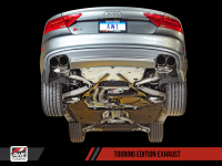 AWE Tuning - AWE Tuning Audi C7 / C7.5 S7 4.0T Touring Edition Exhaust - Polished Silver Tips - Image 2