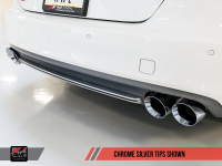 AWE Tuning - AWE Tuning Audi C7 / C7.5 S7 4.0T Touring Edition Exhaust - Polished Silver Tips - Image 5