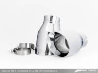 AWE Tuning - AWE Tuning Audi C7 A7 3.0T Touring Edition Exhaust - Dual Outlet Chrome Silver Tips - Image 14