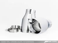 AWE Tuning - AWE Tuning Audi C7 A7 3.0T Touring Edition Exhaust - Quad Outlet Chrome Silver Tips - Image 2