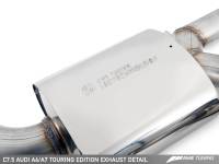 AWE Tuning - AWE Tuning Audi C7.5 A6 3.0T Touring Edition Exhaust - Quad Outlet Diamond Black Tips - Image 7