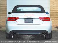 AWE Tuning - AWE Tuning B8 / B8.5 S5 Cabrio Touring Edition Exhaust - Resonated - Diamond Black Tips - Image 5