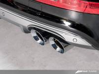 AWE Tuning - AWE Tuning Audi 8R SQ5 Touring Edition Exhaust - Quad Outlet Chrome Silver Tips - Image 4