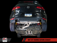 AWE Tuning - AWE Tuning VW MK7 GTI Touring Edition Exhaust - Chrome Silver Tips - Image 9