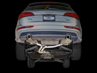 AWE Tuning - AWE Tuning Audi 8R Q5 3.0T Touring Edition Exhaust Dual Outlet Chrome Silver Tips - Image 15
