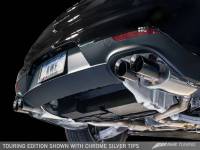 AWE Tuning - AWE Tuning Panamera 2/4 Touring Edition Exhaust (2014+) - w/Chrome Silver Tips - Image 7