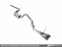 AWE Tuning - AWE Tuning VW MK7 Golf SportWagen Track Edition Exhaust w/Chrome Silver Tips (90mm) - Image 5