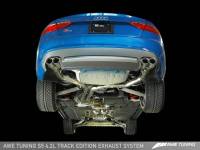AWE Tuning - AWE Tuning Audi B8 S5 4.2L Track Edition Exhaust System - Polished Silver Tips - Image 2