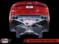 AWE Tuning - AWE Tuning Audi B9 S5 Coupe 3.0T Track Edition Exhaust - Chrome Silver Tips (102mm) - Image 1