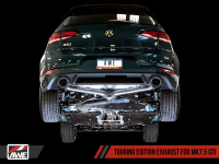 AWE Tuning - AWE Tuning Volkswagen GTI MK7.5 2.0T Touring Edition Exhaust w/Diamond Black Tips 102mm - Image 5