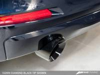 AWE Tuning - AWE Tuning 13-18 BMW 320i (F30) Touring Edition Exhaust w/ Perfomance Mid Pipe - Diamond Black Tips - Image 2