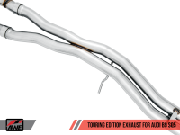 AWE Tuning - AWE Tuning Audi B9 SQ5 Non-Resonated Touring Edition Cat-Back Exhaust - No Tips (Turn Downs) - Image 6