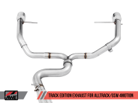 AWE Tuning - AWE Tuning VW MK7 Golf Alltrack/Sportwagen 4Motion Track Edition Exhaust - Polished Silver Tips - Image 5