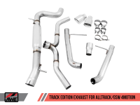 AWE Tuning - AWE Tuning VW MK7 Golf Alltrack/Sportwagen 4Motion Track Edition Exhaust - Polished Silver Tips - Image 7