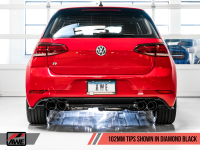 AWE Tuning - AWE Tuning 15-17 Volkswagen Golf R MK7 Track Edition Exhaust - Diamond Black Tips (102mm) - Image 2