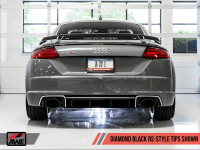 AWE Tuning - AWE Tuning 18-19 Audi TT RS 8S/RK3 2.5L Turbo Track Edition Exhaust - Diamond Black RS-Style Tips - Image 2