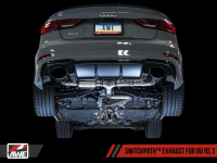 AWE Tuning - AWE Tuning 17-19 Audi RS3 8V SwitchPath Exhaust w/Diamond Black RS-Style Tips - Image 6