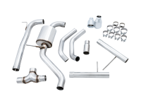 AWE Tuning - AWE Tuning 18-21 Volkswagen Jetta GLI Mk7 Track Exhaust - Chrome Silver Tips (Fits High-Flow DP) - Image 4