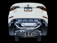 AWE Tuning - AWE Tuning 18-21 Volkswagen Jetta GLI Mk7 Track Exhaust - Chrome Silver Tips (Fits High-Flow DP) - Image 2