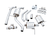 AWE Tuning - AWE Tuning 18-21 Volkswagen Jetta GLI Mk7 Touring Exhaust - Chrome Silver Tips (Fits High-Flow DP) - Image 6