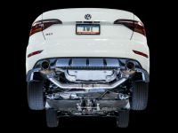 AWE Tuning - AWE Tuning 18-21 Volkswagen Jetta GLI Mk7 Touring Exhaust - Chrome Silver Tips (Fits High-Flow DP) - Image 2