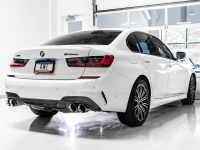AWE Tuning - AWE Tuning 2019+ BMW M340i (G20) Track Edition Exhaust - Quad Chrome Silver Tips - Image 4