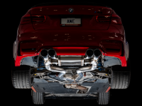 AWE Tuning - AWE Tuning BMW F8X M3/M4 Track Edition Catback Exhaust - Diamond Black Tips - Image 11