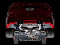 AWE Tuning - AWE Tuning BMW F8X M3/M4 Track Edition Catback Exhaust - Diamond Black Tips - Image 24
