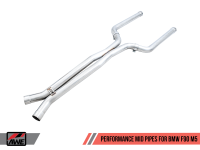 AWE Tuning 18-19 BMW F90 M5 Non-Resonated Performance Mid Pipes