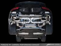 AWE Tuning - AWE Tuning 991 Carrera Performance Exhaust - Chrome Silver Tips - Image 3