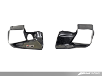 S4 B5 (1996-2001) - Intercoolers - AWE Tuning - AWE Tuning Audi 2.7T Intercooler Carbon Fiber Shrouds - Shrouds Only Set of Two