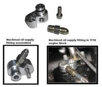 ATP 09+ Volkswagen/Audi Machined -3 AN Adapter 6mm Mounting Bolt 2.0T (TSI) Oil Feed Supply Fitting