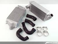 Forced Induction - Intercoolers - AWE Tuning - AWE Tuning 997TT/GT2 Performance Intercoolers - Black Hoses
